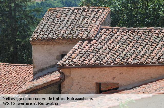 Nettoyage demoussage de toiture  entrecasteaux-83570 WS Couverture et Renovation